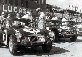 62 Sebring MGA line up