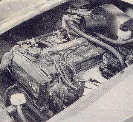 Toyota twin cam engine
