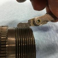 Splined hub threads, not 13-tpi