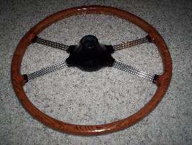 hand made wood wheel