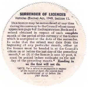 tax discs