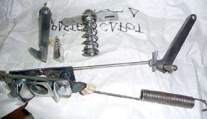 bonnet latch parts