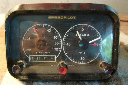 HALDA Speedpilot rally computer