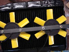 dual electric fans