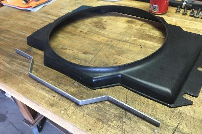 Fan Shroud stiffener for MGA