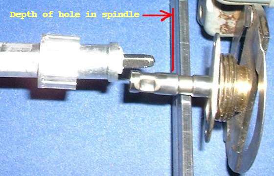 Speedo cable engagement length