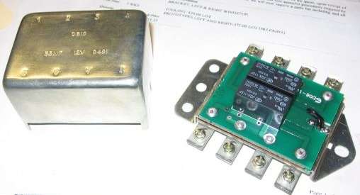 relays on a circuit board