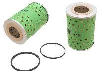 Crosland oil filter cartridge with paper filter media