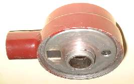 Original filter head with splash plate