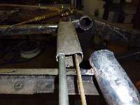 Frame welding repair