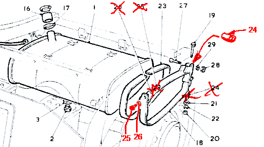 fuel tank parts drawing