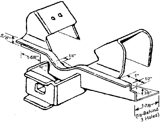 MGB gearbox cross member final cuts