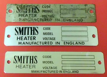 MGA heater tag differences