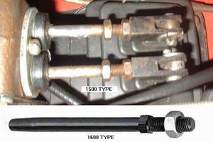 Master cylinder push rods