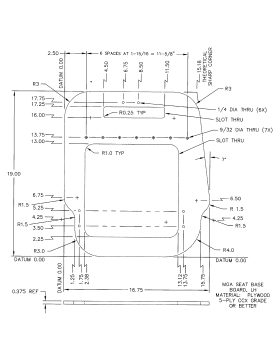 seat base board dwg