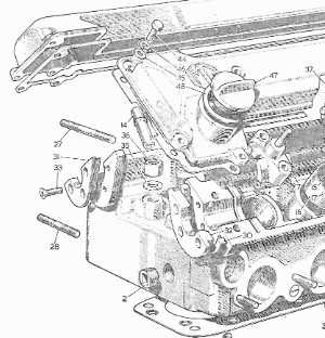 MGA Twin Cam oil seal