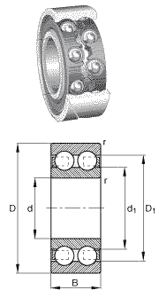 4208 ball bearing