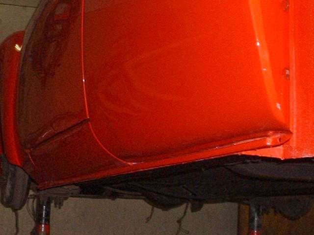 MGA lower body trim strip