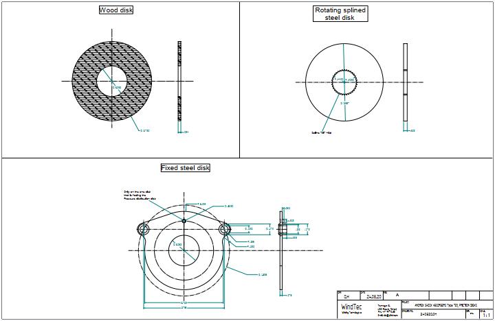 Andrex damper front_discs