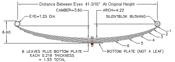 leaf spring drawing