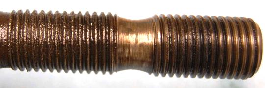 Swivel pin corroded