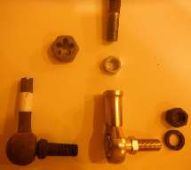 Shortening a sway bar link