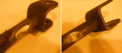 Shortening a sway bar link