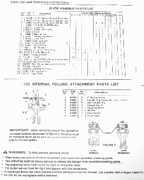 slide hammer instructions