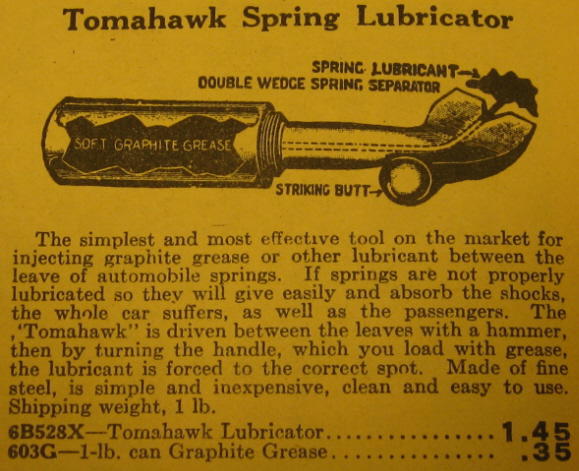 Spring Lubricator