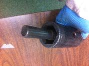 Rear hub nut spanner, Zelenda