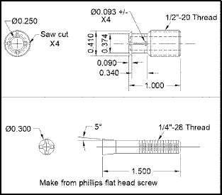 seal puller for speedo and tach drives