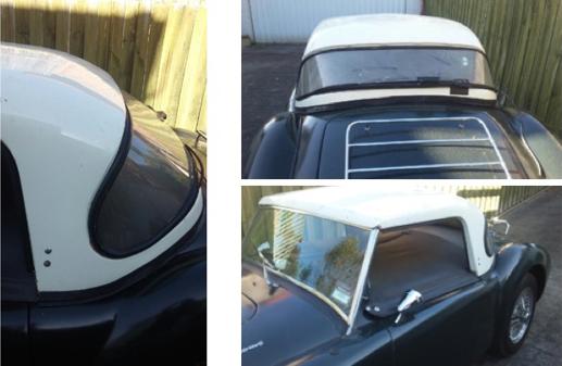 Australian Fiberglass Products hardtop for MGA