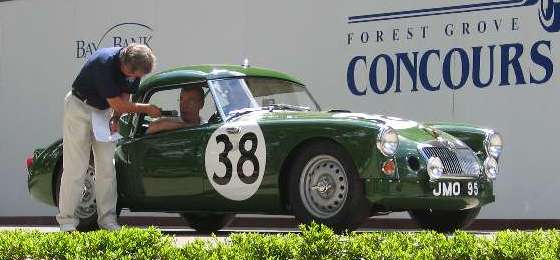 1960 Sebring MGA No. 38 restored