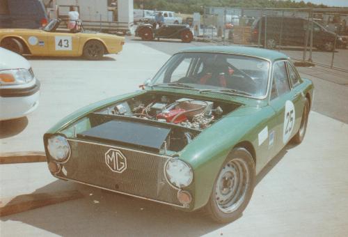 MGA as vintage racer