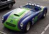 Widened MGA race car