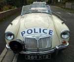 MGA police car