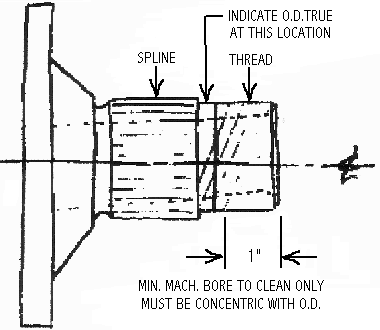 wire wheel hub machining